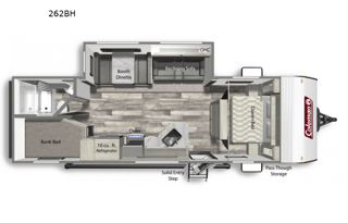 2022 Dutchmen RV Coleman Lantern LT Series 262BH