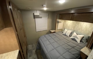 Glamping Ready w Maverick, Sleeps 6+, Queen Bed