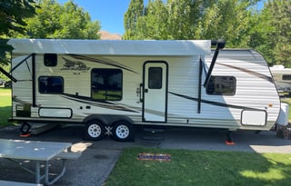 **Family Bunk House Delivered to Your Campsite**