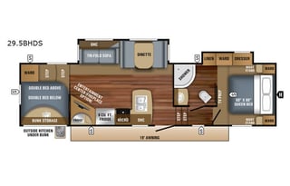 Modern 5th Wheel- ONLY set up on a local campsite