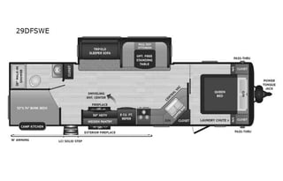 2021 Keystone RV Hideout 29DFSWE