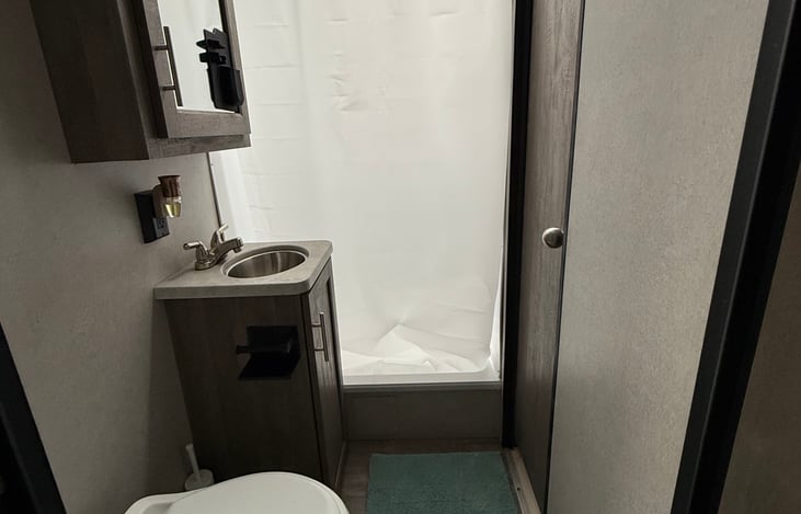 Bathroom with Stand Up Shower