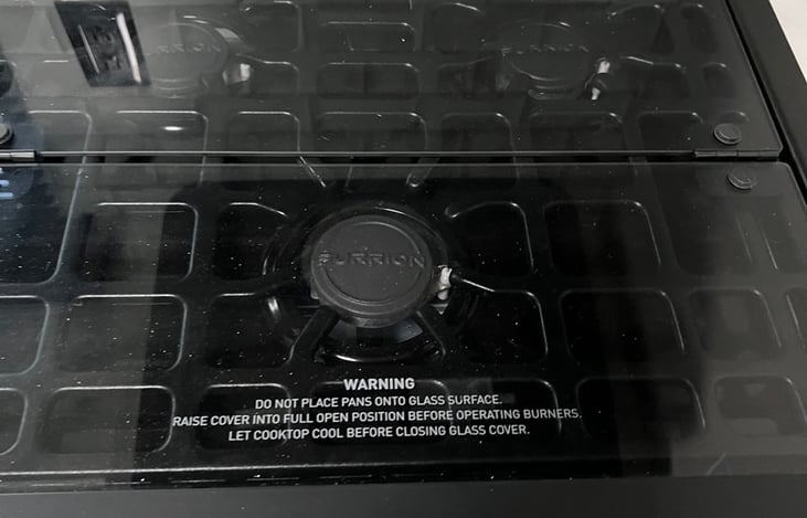 3 Burner Propane Stove Top