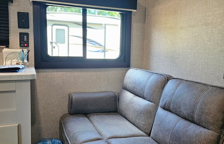 Jack knife sofa doubles as bed