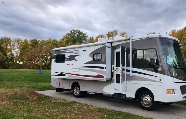 Goose Island - County RV Park  on the Mississippi River near La Crosse, WI