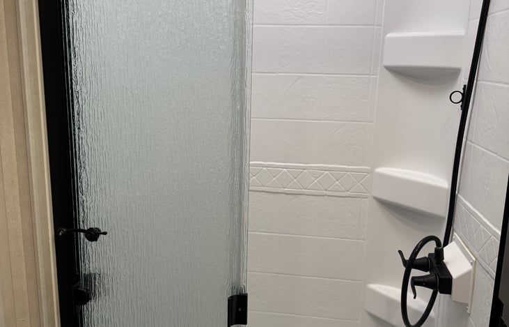 Shower in the Master Bathroom