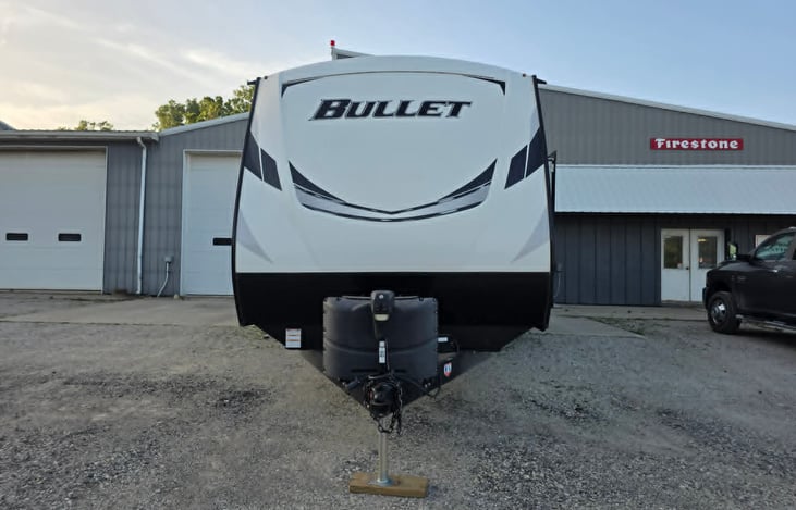 Front of camper