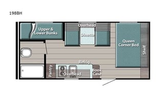 2021 Gulf Stream RV Ameri-Lite Super Lite 198BH