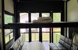 Spacious Toy Hauler • View Deck • Sleeps 10