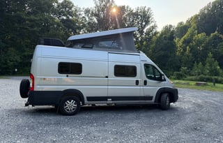 Adventure-Ready Camper Van with Pop-Top