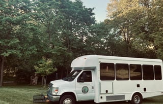 Escape in Nature in this Cozy Shuttle Conversion
