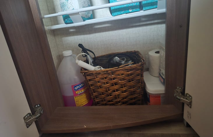 Under the Sink Bathroom Supplies