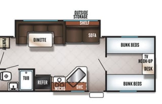 2018 Forest River RV Cherokee Grey Wolf 29DSFB