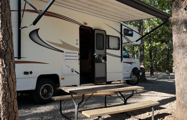 Walt looking good at Eureka Springs.