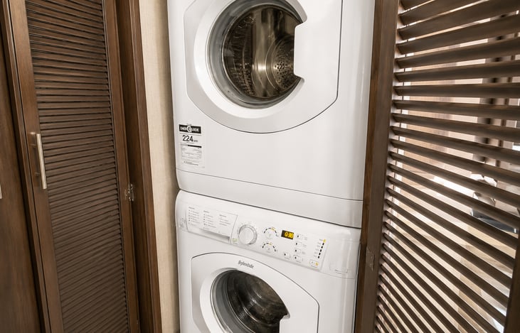 Washer and dryer