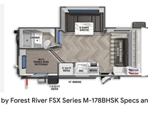 Forest River RV Salem FSX 178BHSK