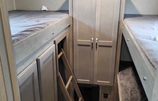 Puma bunkhouse camper with outside kitchen