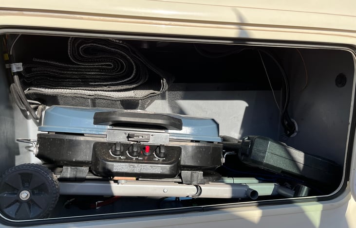 Propane Grill included