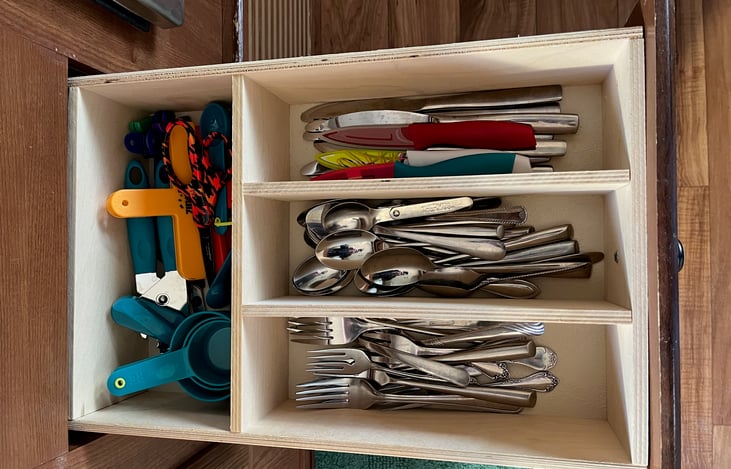 Plenty of silverware