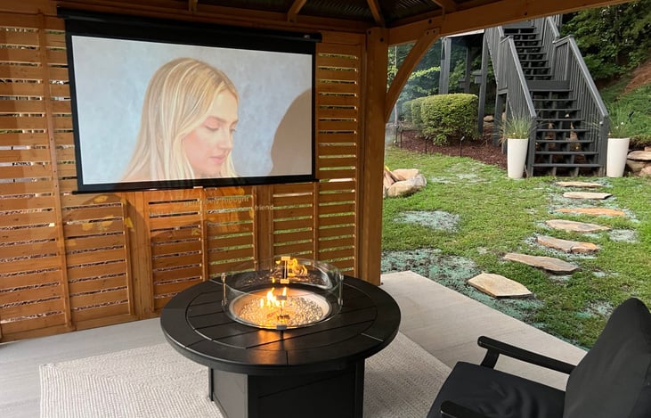 Spacious and private Lake Lure, NC Apple Valley Farm Motorcoach Resort lot rental with utilities $85/night.