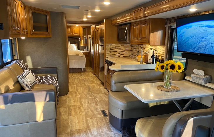 Welcome to our 33 foot home away from home!