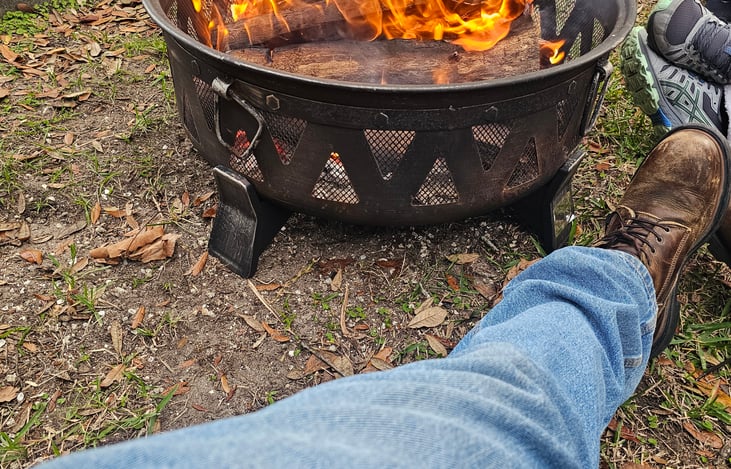 Fire pit package rentals