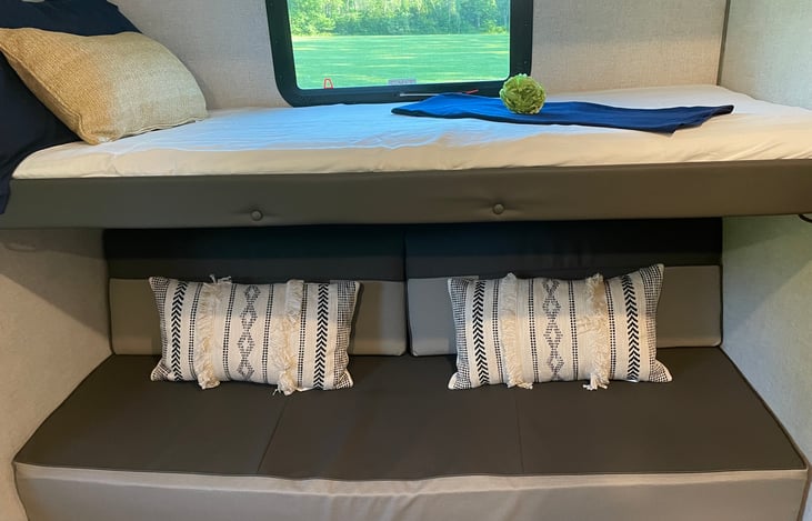 Convertible couch to double bed