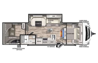 2021 Forest River RV Vibe 28QB