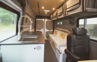 Adventure Van: For 2, Diesel, A/C & Off-Grid Power