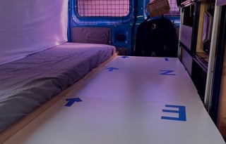 Ford E350 Class B Camper 4kWh Power and 700W solar