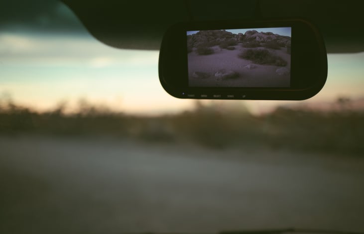 Backup camera is avaialble for your safety