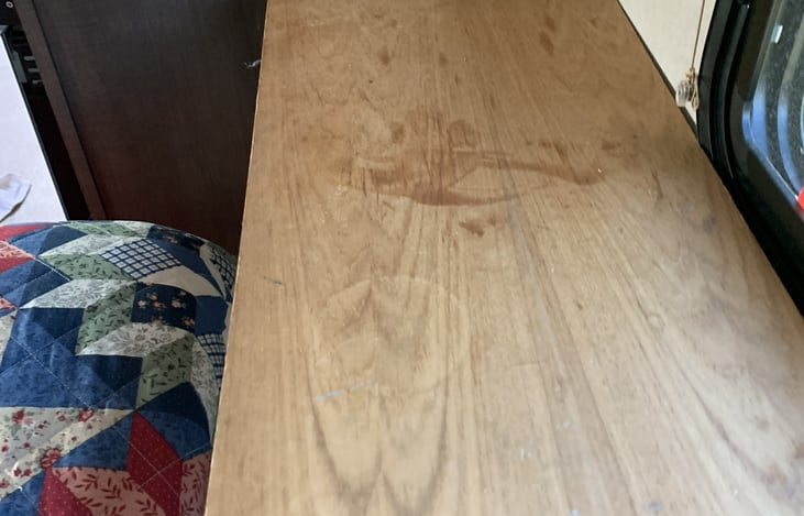 Added counter space when needed.