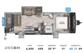 AMAZING BUNKHOUSE CAMPER!