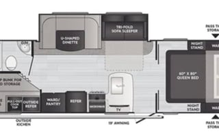 2023 KEYSTONE PASSPORT SL ULTRA LITE M268 BH