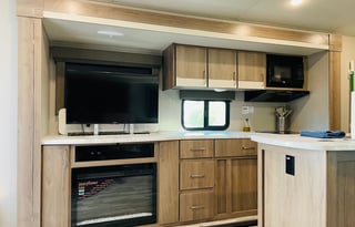 Imagine’s family and pet friendly camper