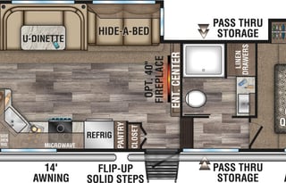 2020 KZ Durango Half-Ton D286BHD, Sleeps 10!!