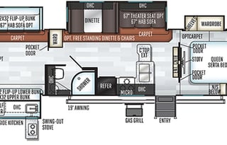 2019 Forest River RV Rockwood Signature 8326BH
