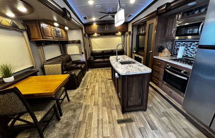 Very spacious and comfortable!