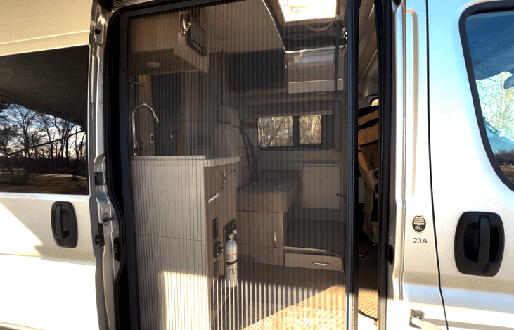 Bug netting on all cabin doors + windows