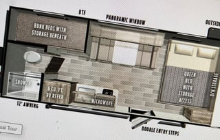 2022 Forest River RV Salem FSX 177BHX