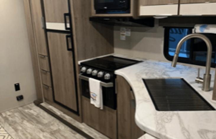 Lots of counter space.