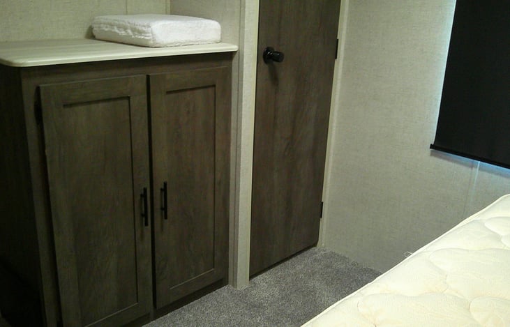 Storage in Master Bedroom