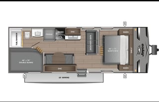 2022 Jayco 264BHW Bunkhouse Sleeps 8 /Pet Friendly