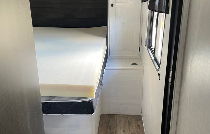 Queen Bed with Storage