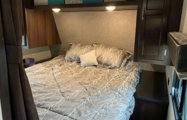 master bed / wardrobe