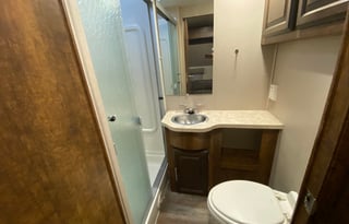 Family RV with a King Bed and Bunk Beds