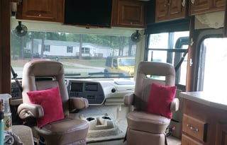 Upscale Class A Motorcoach – Great for Long Stays