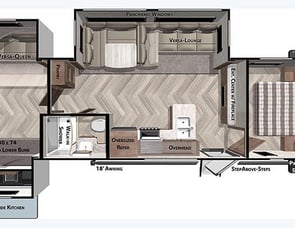Forest River RV Salem 31KQBTS