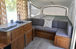 Cozy Pop Up Trailer - we deliver and set up!