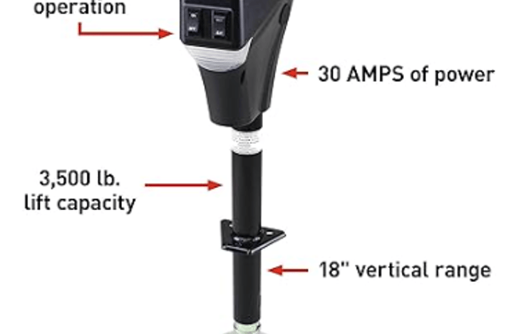 This is the Lippert electric jack
